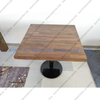 Square solid wood coffee table butcher worktop countertop