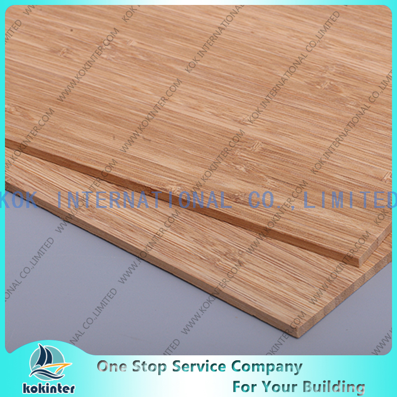 Single Layer Bamboo Panel / Bamboo Board / Bamboo Plank /Bamboo parquet for furniture/ wall decorative / countertop / worktop / cabinets-Vertical Caramel