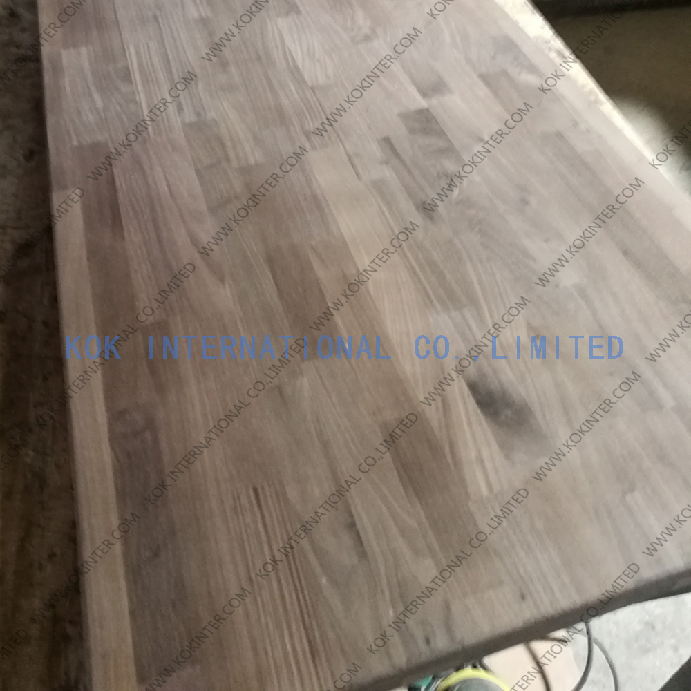Dulex walnut finger joint board panel for furniture worktop table tops butcher countertops