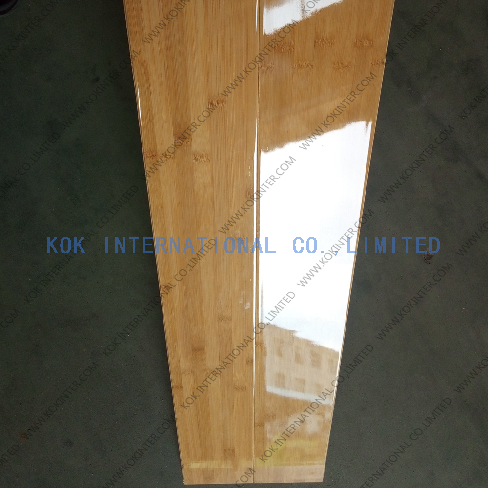 high glossy solid bamboo flooring